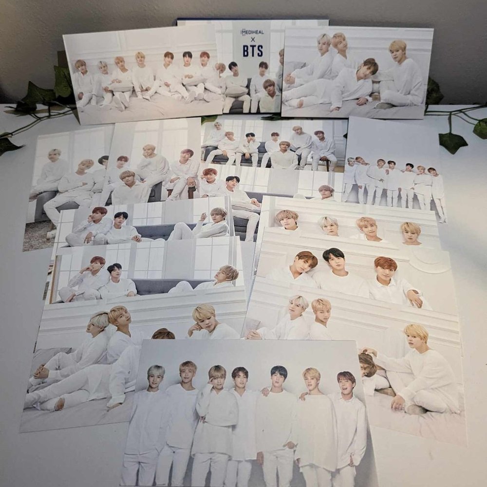 BTS MEDIHEAL Photocards - Complete Set